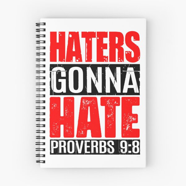 Item preview, Haters Gonna Hate - Proverbs 9:8 designed and sold by plushism.