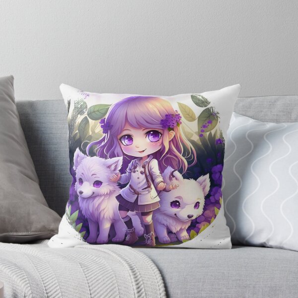 Item preview, An adventurous girl with two cute wolves designed and sold by Wolf-Bros.