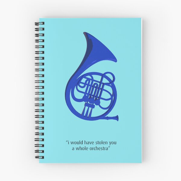 Item preview, himym blue french horn designed and sold by occhiodifango.