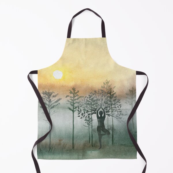 Item preview, Yoga and nature... forest and sunrise  designed and sold by M-Infinite.