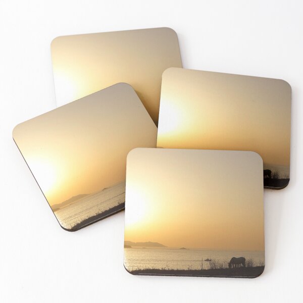 Item preview, sunset with horse designed and sold by iago rodriguez dopico.