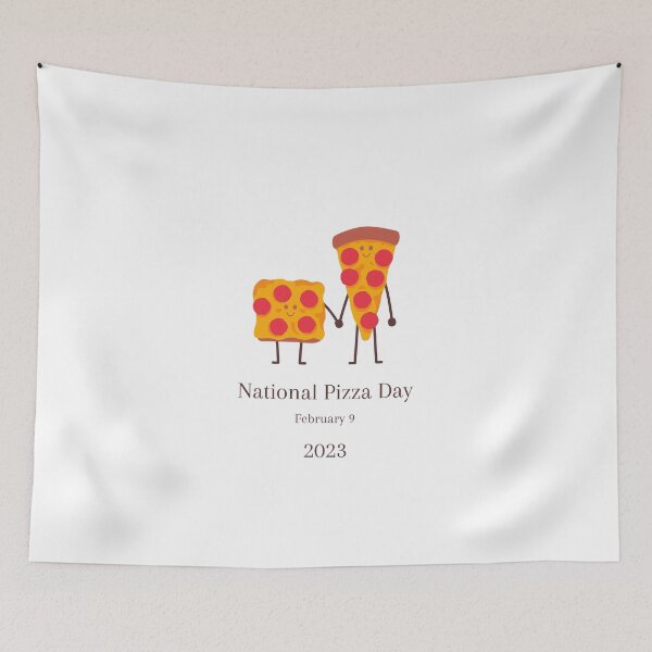 Item preview, National pizza day 2023 designed and sold by Black Owl Creatives.