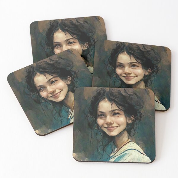 Item preview, A Girl With The Smile designed and sold by inoculum-art.