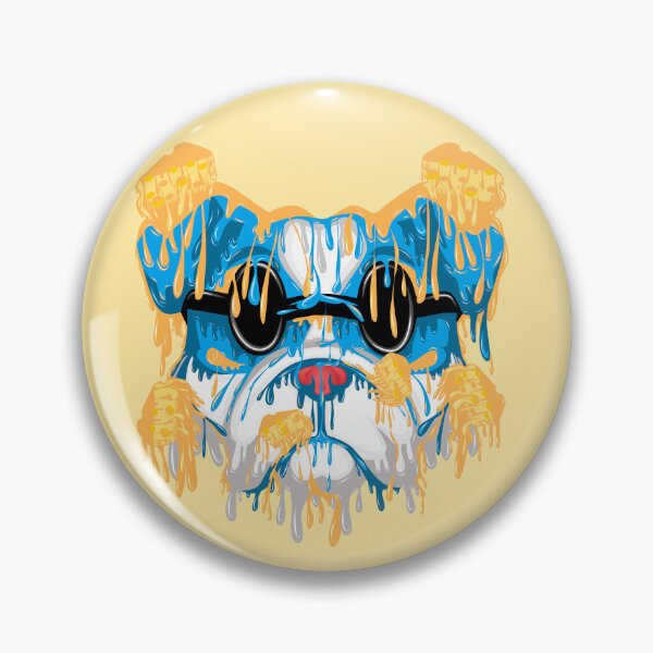 Item preview, Blue cheese dog grime art designed and sold by AmsaOza.