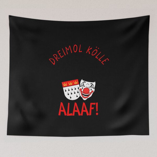 Item preview, Carnival costume Dreimol Kölle Alaaf Herz Cologne designed and sold by Shirt-Expert.