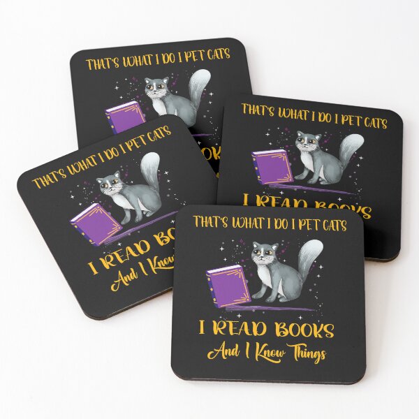 Item preview, that's what i do i pet cats i read books and i know things designed and sold by SKYBLUE-M ⭐⭐⭐⭐⭐.
