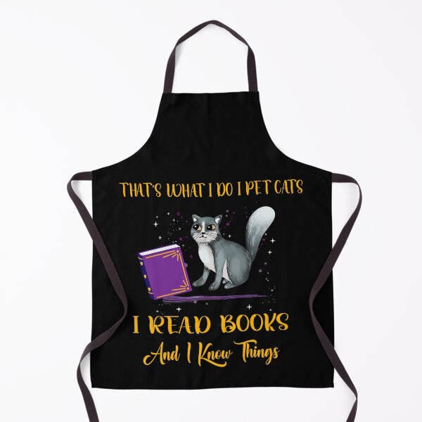 Item preview, that's what i do i pet cats i read books and i know things designed and sold by SKYBLUE-M ⭐⭐⭐⭐⭐.