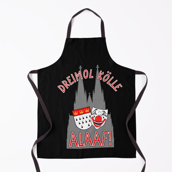 Item preview, Carnival costume Dreimol Kölle Alaaf Herz Cologne designed and sold by Shirt-Expert.
