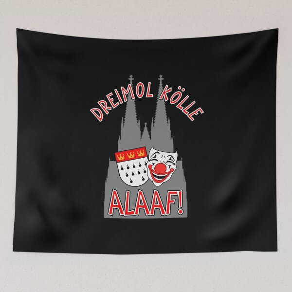 Item preview, Carnival costume Dreimol Kölle Alaaf Herz Cologne designed and sold by Shirt-Expert.