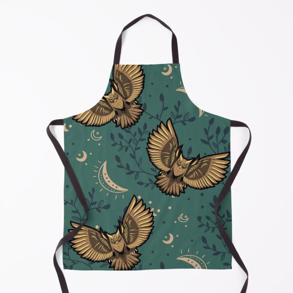 Item preview, Owls Green night designed and sold by ShoutForJoy.