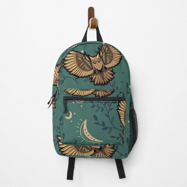 Item preview, Owls Green night designed and sold by ShoutForJoy.