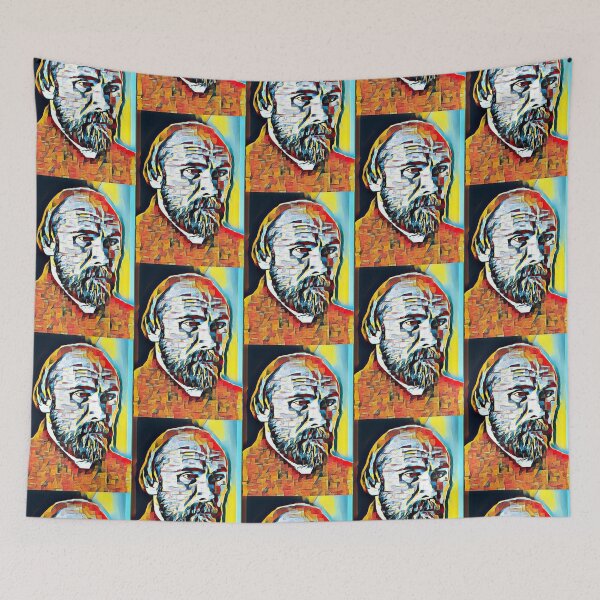 Item preview, Nikolai Klyuev Artwork | Nikolai Klyuev Portrait | Nikolai Klyuev Wall Art  designed and sold by Suyogsonar25.