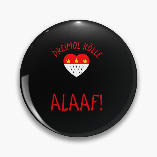 Item preview, Carnival costume Dreimol Kölle Alaaf Herz Cologne designed and sold by Shirt-Expert.