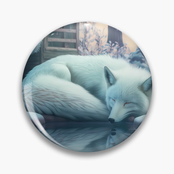 Item preview, Snow Fox #003 designed and sold by thewandswant.