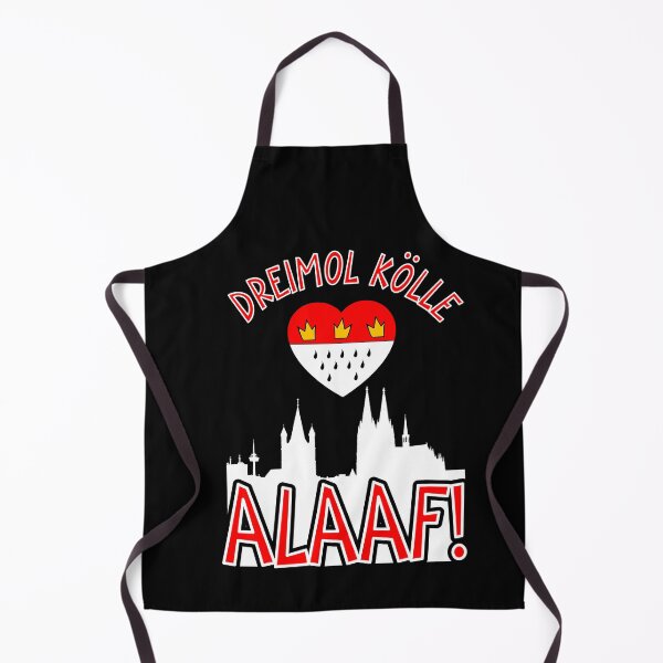 Item preview, Carnival costume Dreimol Kölle Alaaf Herz Cologne designed and sold by Shirt-Expert.
