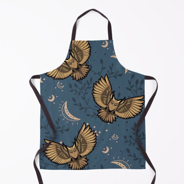 Item preview, Owls Blue night designed and sold by ShoutForJoy.