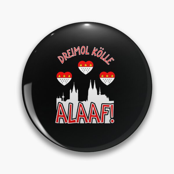 Item preview, Carnival costume Dreimol Kölle Alaaf Herz Cologne designed and sold by Shirt-Expert.