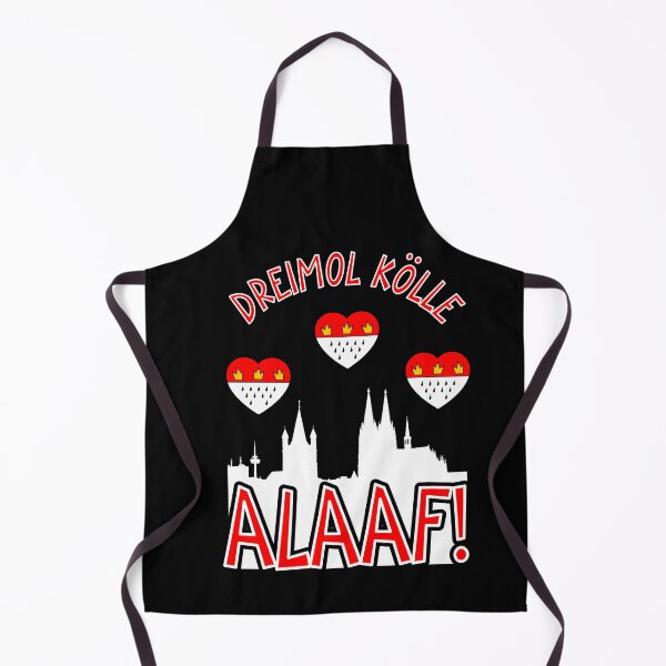 Item preview, Carnival costume Dreimol Kölle Alaaf Herz Cologne designed and sold by Shirt-Expert.