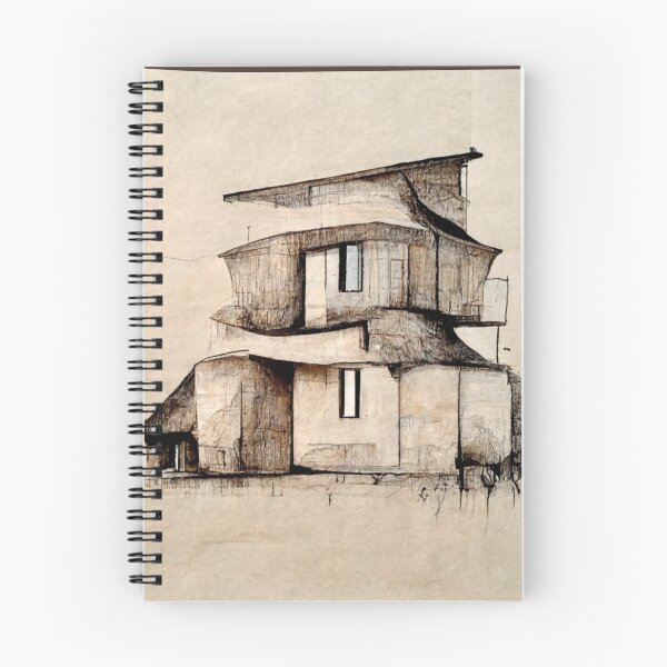 Item preview, Architecture in Artificial Intelligence Leonardo Da Vinci - MicroEdificio 5 designed and sold by TheCollageWorld.