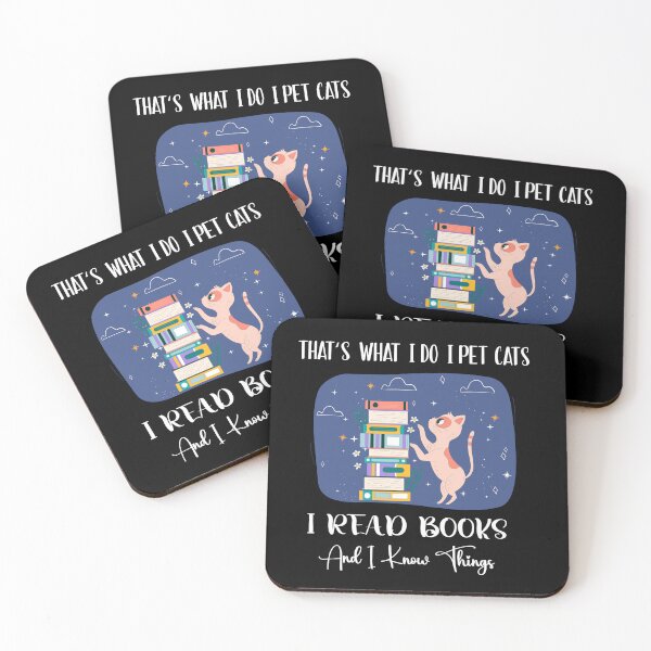 Item preview, that's what i do i pet cats i read books and i know things designed and sold by SKYBLUE-M ⭐⭐⭐⭐⭐.