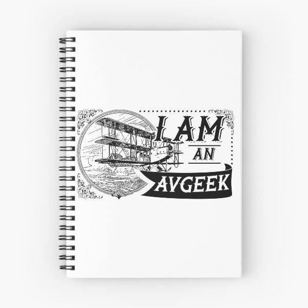 Item preview, I'M AN AVGEEK VINTAGE BLACK designed and sold by SpicyAviator.