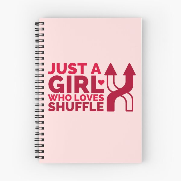 Item preview, Just A Girl Who Loves Shuffle designed and sold by Styler Design.