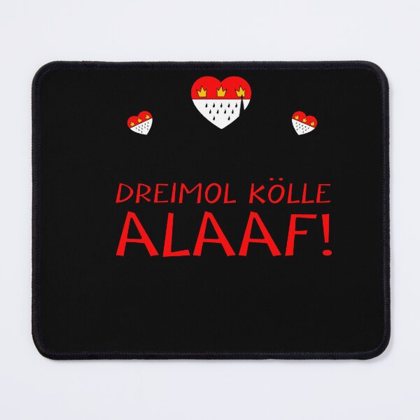 Item preview, Carnival costume Dreimol Kölle Alaaf Herz Cologne designed and sold by Shirt-Expert.