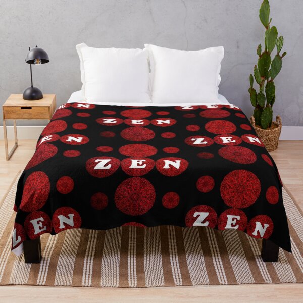 Item preview, Zen Red Flower. designed and sold by DEKA777.