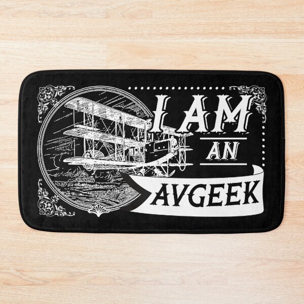Item preview, I'M AN AVGEEK VINTAGE WHITE designed and sold by SpicyAviator.