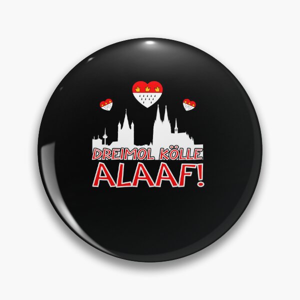 Item preview, Carnival costume Dreimol Kölle Alaaf Herz Cologne designed and sold by Shirt-Expert.