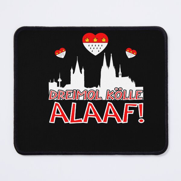 Item preview, Carnival costume Dreimol Kölle Alaaf Herz Cologne designed and sold by Shirt-Expert.