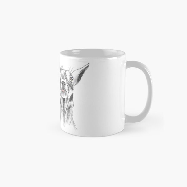 Ziege - Charcoal Animals Tasse (Standard)