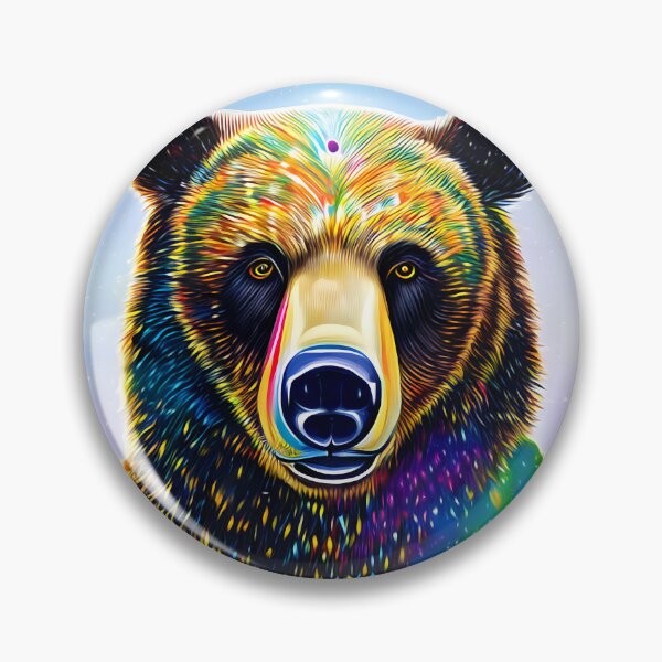 Item preview, Cute Bear With Rainbow Colours  designed and sold by mrsutharsuresh.