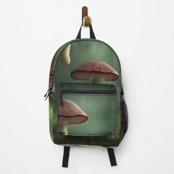 Item preview, Magic mushrooms in a dark forest - psychedelic. designed and sold by Maniock.