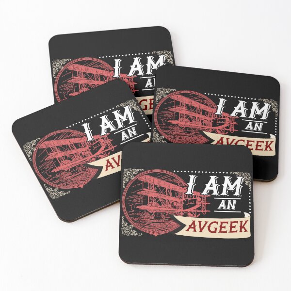 Item preview, I'M AN AVGEEK VINTAGE COLORED designed and sold by SpicyAviator.