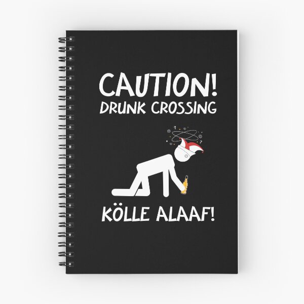 Item preview, Carnival costume Kölle Alaaf Cologne Caution Drunk designed and sold by Shirt-Expert.