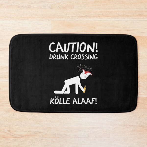 Item preview, Carnival costume Kölle Alaaf Cologne Caution Drunk designed and sold by Shirt-Expert.