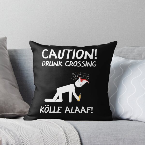 Item preview, Carnival costume Kölle Alaaf Cologne Caution Drunk designed and sold by Shirt-Expert.