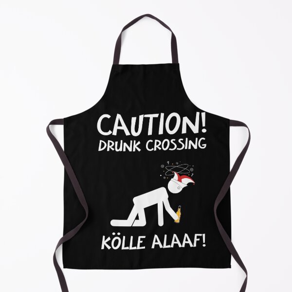 Item preview, Carnival costume Kölle Alaaf Cologne Caution Drunk designed and sold by Shirt-Expert.