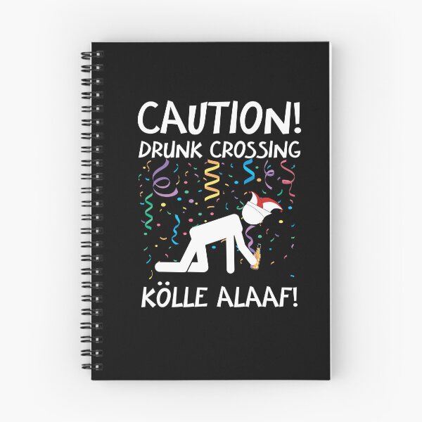 Item preview, Carnival costume Kölle Alaaf Cologne Caution Drunk designed and sold by Shirt-Expert.