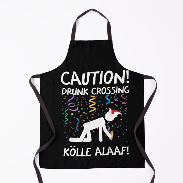 Item preview, Carnival costume Kölle Alaaf Cologne Caution Drunk designed and sold by Shirt-Expert.