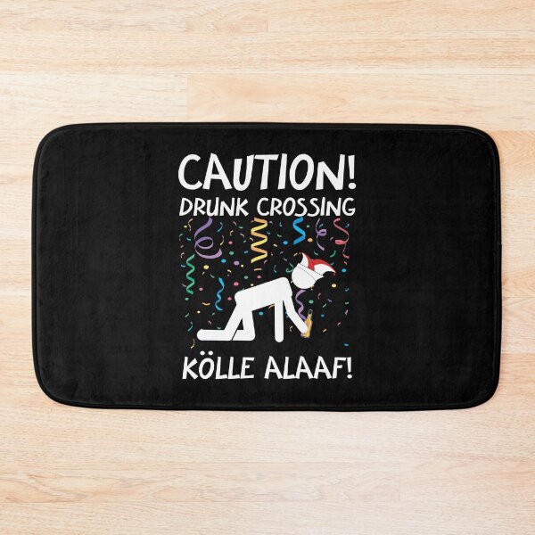 Item preview, Carnival costume Kölle Alaaf Cologne Caution Drunk designed and sold by Shirt-Expert.