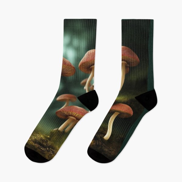 Item preview,  Dark misty magic mushrooms - psilocybin. designed and sold by Maniock.