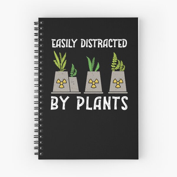 Item preview, Nuclear Engineer Easily Distracted By Plants Funny Radiation designed and sold by StrongShirts.