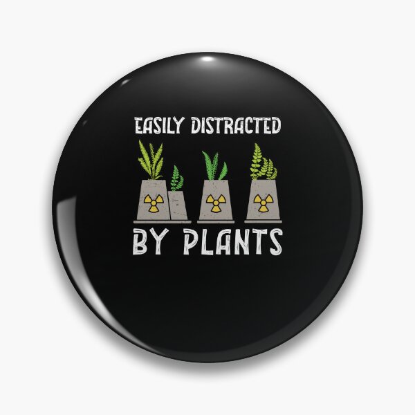 Item preview, Nuclear Engineer Easily Distracted By Plants Funny Radiation designed and sold by StrongShirts.