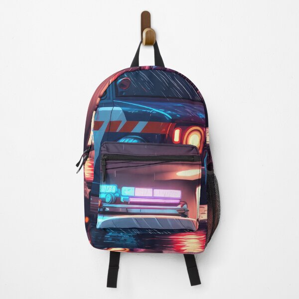 Item preview, Retro Police Car on Duty in the Streets of Tokyo designed and sold by ultra-cool.