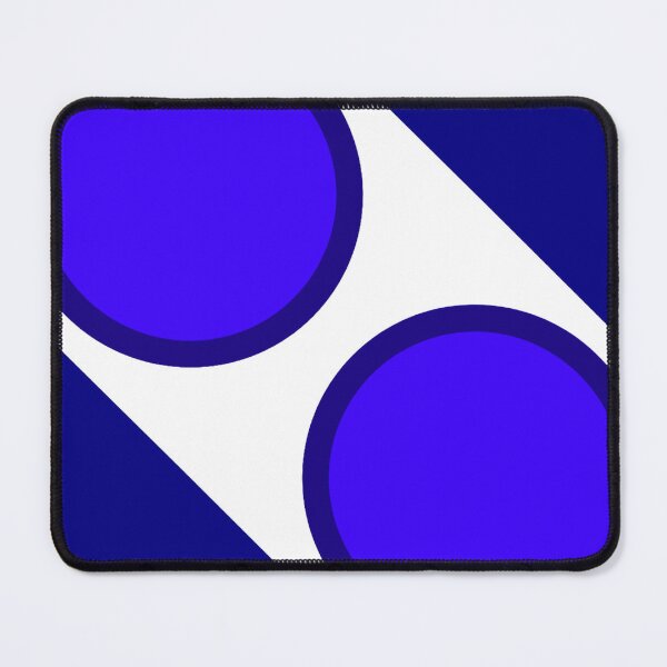 Item preview, Pointed and Round (Blue) designed and sold by Bamb00s.
