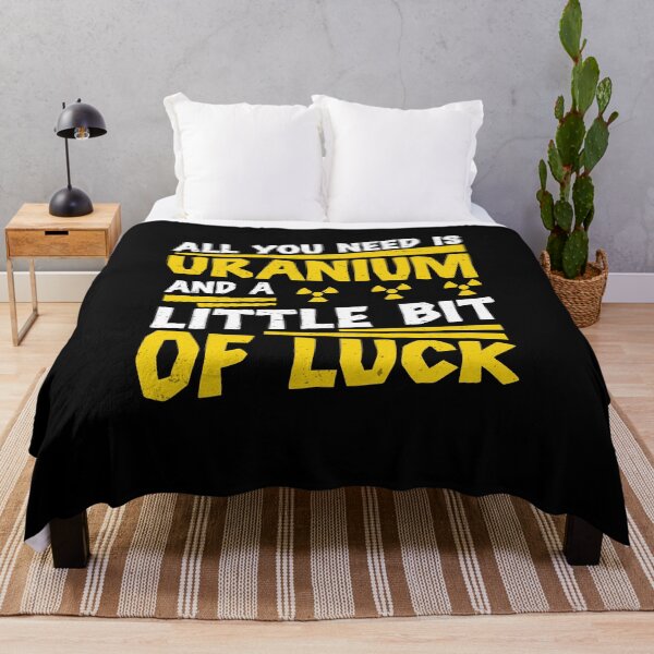 Item preview, Nuclear Engineer All You Need Is Uranium Funny Radiation designed and sold by StrongShirts.