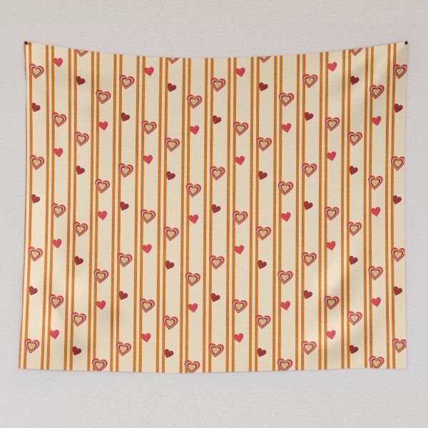 Item preview, Hearts on Stripes designed and sold by CotodiStudio.