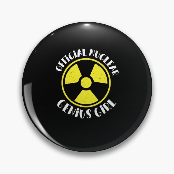 Item preview, Nuclear Engineer Nuclear Genius Girl Funny Radiation designed and sold by StrongShirts.
